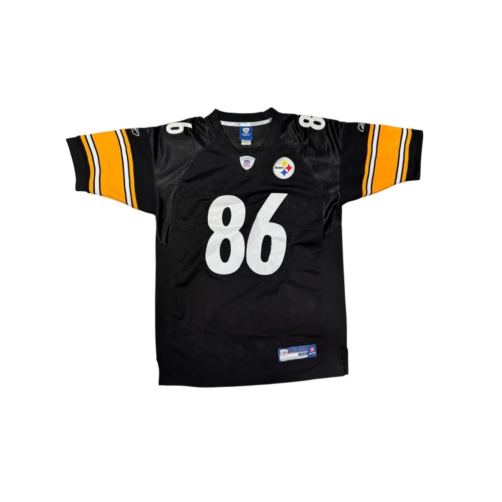 Hines Ward Pittsburgh Steelers Reebok NFL OnField Jersey Mens 50 Black 86